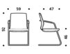 Scheme Armchair ICF Office 2015 25933622 378 Contemporary / Modern