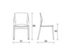 Scheme Chair TREK Talin 2015 TREK 035-WHITE Contemporary / Modern