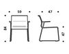 Scheme Armchair ICF Office 2015 3571602 441 Contemporary / Modern