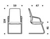 Scheme Armchair ICF Office 2015 26033699 906 Contemporary / Modern