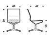 Scheme Chair 3684313 30B white Scheme Chair ICF Office 2015 3684313 30B Contemporary / Modern