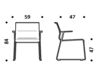 Scheme Armchair ICF Office 2015 3571606 919 Contemporary / Modern