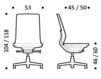 Scheme Chair 26030322 390 Silver Scheme Chair ICF Office 2015 26030322 390 Contemporary / Modern
