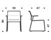 Scheme Armchair ICF Office 2015 3571507 08N Contemporary / Modern