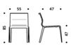 Scheme Chair 3686109 913 white Scheme Chair ICF Office 2015 3686109 913 Contemporary / Modern