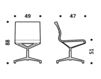 Scheme Chair 3683509 910 Ivory Scheme Chair ICF Office 2015 3683509 910 Contemporary / Modern