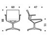 Scheme Armchair ICF Office 2015 3693559 901 Contemporary / Modern