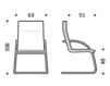 Scheme Armchair 1945062 437 Tobacco Scheme Armchair ICF Office 2015 1945062 437 Contemporary / Modern