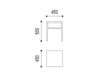 Scheme Сoffee table NEO Neue Wiener Werkstaette COUCH-, & SIDE TABLES NBT 45 silver Contemporary / Modern