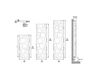 Scheme Radiator Wall Caleido/Co.Ge.Fin Design FWA185329 Contemporary / Modern