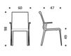 Scheme Armchair ICF Office 2015 3698713 30A Contemporary / Modern