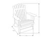 Scheme Terrace chair BOAT CIPI’ Srl Mobili CP504 1 Provence / Country / Mediterranean