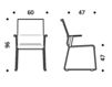 Scheme Armchair ICF Office 2015 3691619 917 Contemporary / Modern