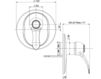 Scheme Built-in mixer Fima - Carlo Frattini Lamp F3309X1CR Classical / Historical 