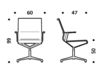 Scheme Armchair 3694719 910 Ivory Scheme Armchair ICF Office 2015 3694719 910 Contemporary / Modern