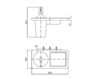 Scheme Soap dispenser Zucchetti Kos Faraway ZAC906 Minimalism / High-Tech