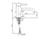 Scheme Wash basin mixer Zucchetti Kos Pan ZP6592 Minimalism / High-Tech