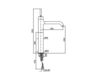 Scheme Wash basin mixer ZP8301 Silver Scheme Wash basin mixer Zucchetti Kos Pan ZP8301 Minimalism / High-Tech