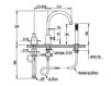 Scheme Bath mixer Horus ALPHA-DELTA 39.766 Contemporary / Modern