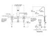 Scheme Wash basin mixer Loure Kohler 2015 K-14661-4-CP Contemporary / Modern