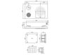 Scheme Shower fittings Z94150 Dark gray Scheme Shower fittings Zucchetti Kos Shower plus Z94150 Minimalism / High-Tech