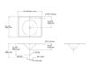 Scheme Countertop wash basin Impressions Kohler 2015 K-3048-1-FF Minimalism / High-Tech