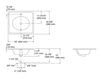 Scheme Countertop wash basin Impressions Kohler 2015 K-2791-1-G85 Contemporary / Modern