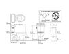 Scheme Floor mounted toilet Bancroft Kohler 2015 K-3827-95 Contemporary / Modern