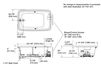 Scheme Bath tub Bancroft Kohler 2015 K-1158-GW-0 Contemporary / Modern