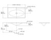Scheme Countertop wash basin Impressions Kohler 2015 K-3052-1-FT Contemporary / Modern