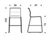 Scheme Bar stool ICF Office 2015 3572109 917 Contemporary / Modern