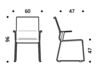 Scheme Armchair ICF Office 2015 3691613 30A Contemporary / Modern
