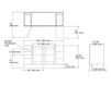 Scheme Wash basin cupboard Poplin Kohler 2015 K-99536-TKSD-1WA Contemporary / Modern