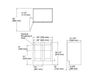 Scheme Wash basin cupboard Poplin Kohler 2015 K-99528-TK-1WF Contemporary / Modern