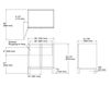 Scheme Wash basin cupboard Jacquard Kohler 2015 K-99502-LG-1WA Contemporary / Modern