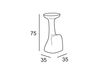 Scheme Bar stool ARMILLARIA 6249 69 Gray Scheme Bar stool ARMILLARIA Plust FURNITURE 6249 69 Minimalism / High-Tech