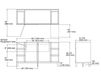 Scheme Wash basin cupboard Jacquard Kohler 2015 K-99510-LGSD-1WF Contemporary / Modern