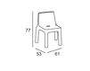 Scheme Chair SIMPLE Plust FURNITURE 6257 GREEN Minimalism / High-Tech
