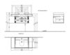 Scheme Wash basin cupboard 2MORROW Villeroy & Boch Bathroom and Wellness A738 0Z XX Contemporary / Modern