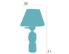 Scheme Table lamp Pinocchio Lamp Valsecchi 1918 2014 S 715/18/16 Contemporary / Modern