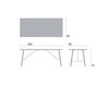 Scheme Dining table Stick Valsecchi 1918 2011 170/01/12 Contemporary / Modern