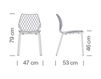 Scheme Chair Metalmobil Uni 2013 550 VR+Black Contemporary / Modern
