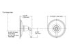 Scheme Thermostatic mixer Devonshire Kohler 2015 K-T10357-4-CP Contemporary / Modern