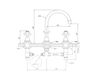 Scheme Wash basin mixer Volevatch Bistrot B/A6-N4-P1 Classical / Historical 