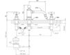 Scheme Wash basin mixer Volevatch Heritage H/L2-P0-1A Contemporary / Modern