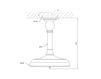 Scheme Ceiling mounted shower head Volevatch Heritage L/00-00-8E Contemporary / Modern
