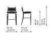 Scheme Bar stool Very Wood 2015 CENTURY 06L Contemporary / Modern