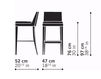 Scheme Bar stool Very Wood 2015 ONDA 06 Contemporary / Modern