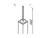 Scheme Toilet brush Geesa 2015 913510-02 Contemporary / Modern