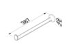 Scheme Towel holder Geesa 2015 917319-02 Contemporary / Modern